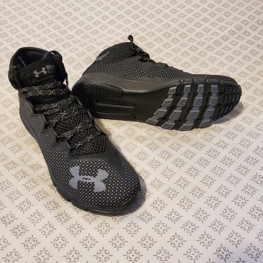 Under Armour Project Rock Delta Training Men's Black Athletic Shoes 9.5